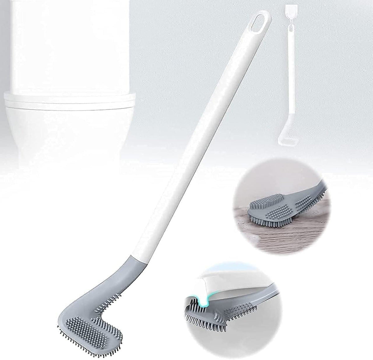 Buy 1 Get 1 Free Golf Toilet Cleaning Brush