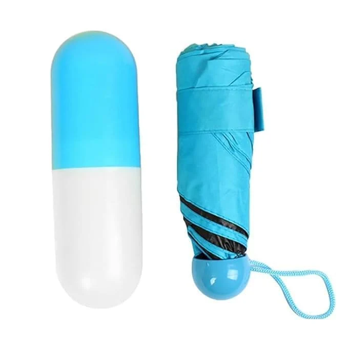 Mini Capsule Umbrella With UV Protection